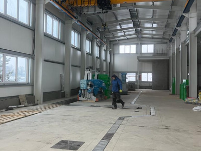 Stavba nové výrobní haly pro výrobu PE potrubí od 315 mm do 1200 mm 5